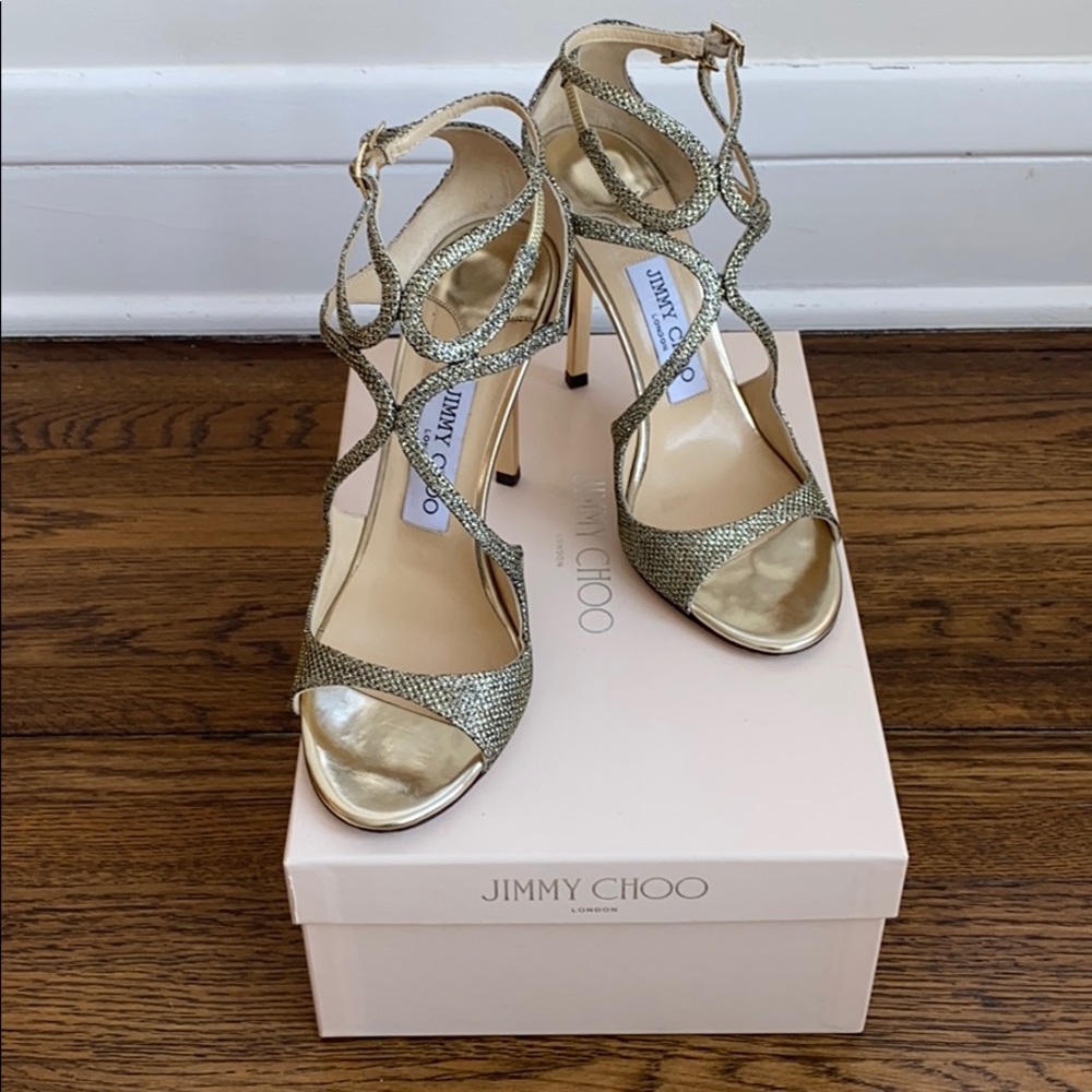 Jimmy Choo Glitter Heel